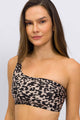 Biquíni Top Ombro Só e Calcinha Cós de Virar Savage