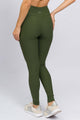 Legging Básica Canelada Verde