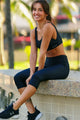 Conjunto Top e Corsário Track Preta