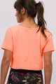 Cropped T-Shirt de Poliamida Crush