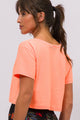Cropped T-Shirt de Poliamida Crush