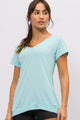 Blusa de Poliamida Furadinha com Gola V Frais