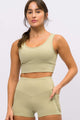 Short Modelador com Bolso Verde