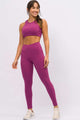 Conjunto Top Speed e Legging Básica Rosa