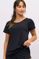 Blusa Run de Poliamida Preta