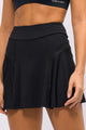 Short Saia Furadinha Preta
