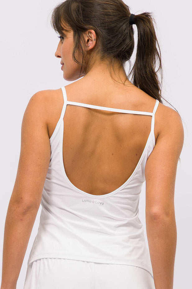 Regata com Alcinha Branca