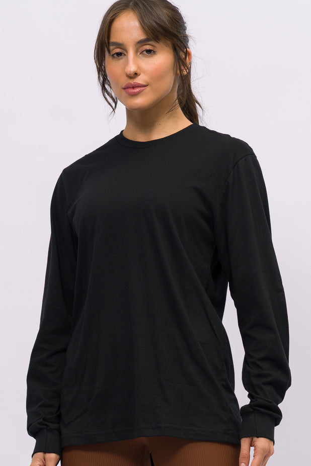 Blusa Manga Longa Preta