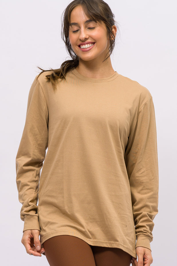 Blusa Manga Longa Caramelo