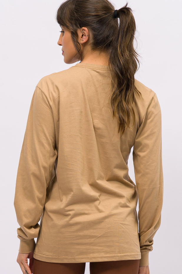 Blusa Manga Longa Caramelo