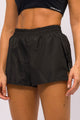 Short com Lateral Transpassada Preto