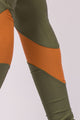 Legging com Recorte Verde Major