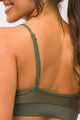 Top Alcinha com Recorte Brilhante Verde