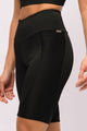 Conjunto Bermuda Canelado Preto