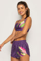 Short Arredondado Raio de Cor