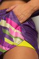Short Arredondado Raio de Cor