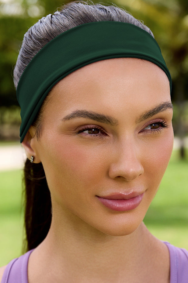 Faixa de Cabelo Verde
