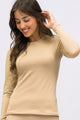 Blusa Térmica Manga Longa Bege