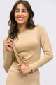 Blusa Térmica Manga Longa Bege