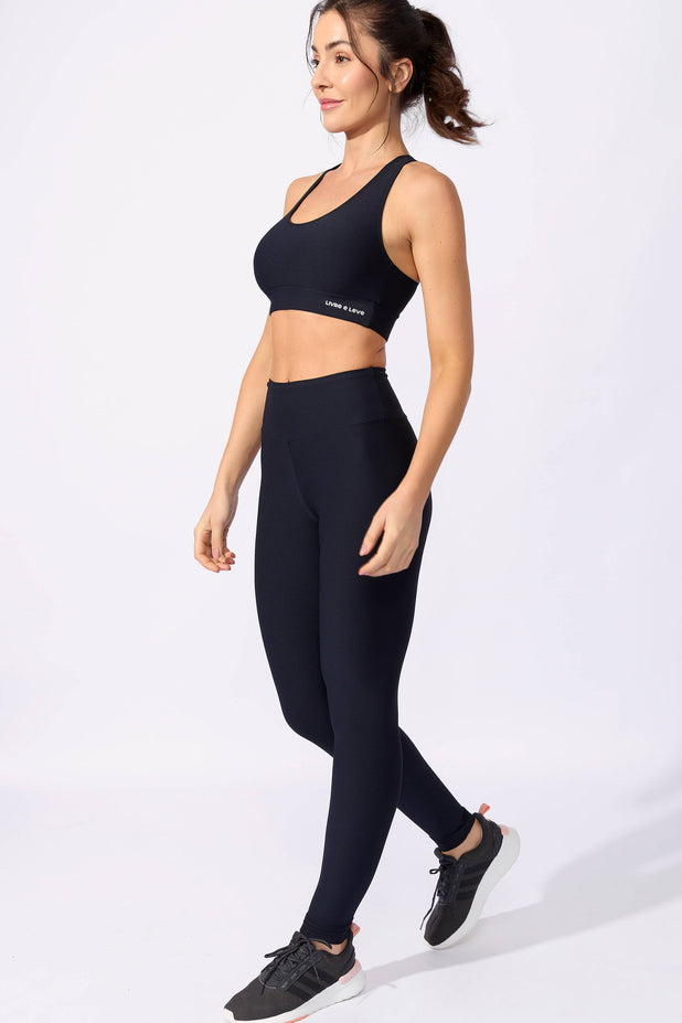 Legging Texturizada Preta