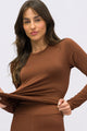 Blusa Térmica Manga Longa Marrom