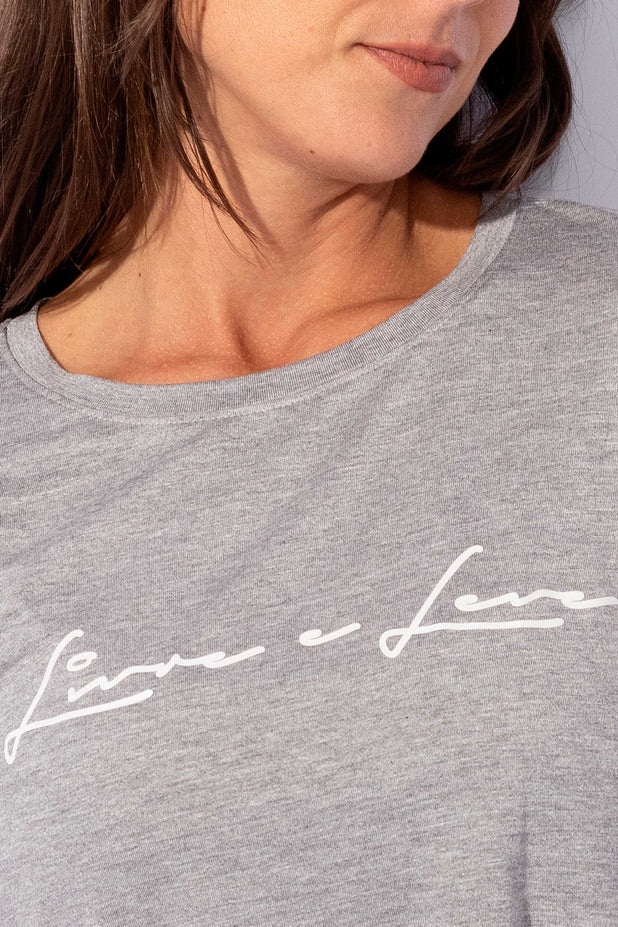 Cropped T-Shirt Mescla Livre e Leve