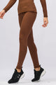 Calça Legging Térmica Marrom