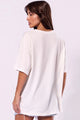 T-Shirt Oversized De boa na Lagoa