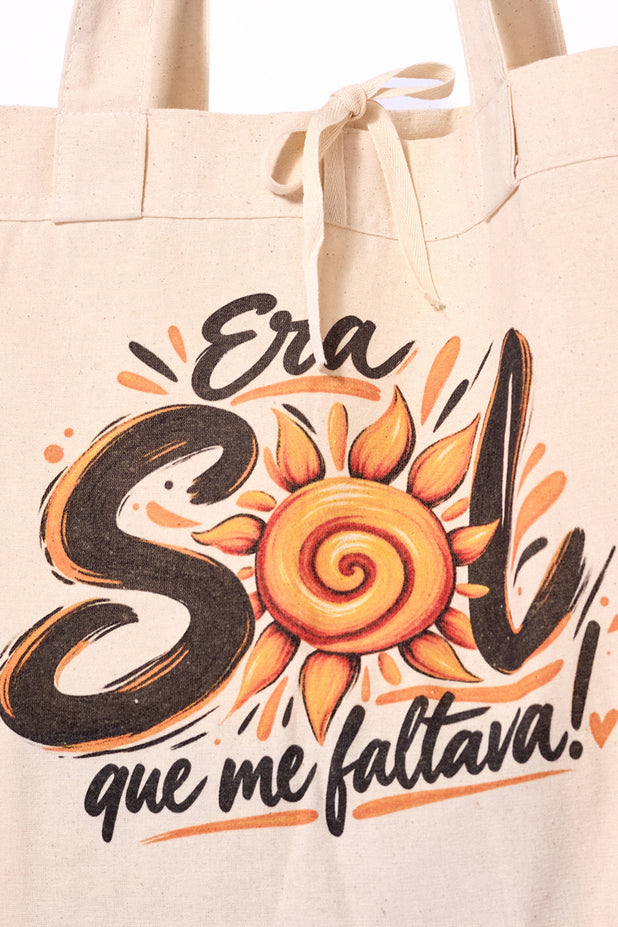 Ecobag Praiana Era Sol