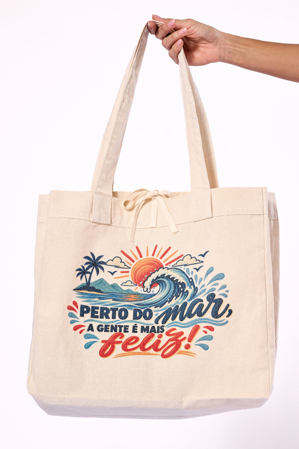 Ecobag Praiana Perto do Mar