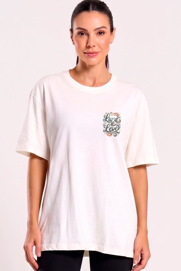 T-Shrit Oversized Vibrações Leves