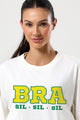 T-Shrit Oversized BRA SIL SIL SIL
