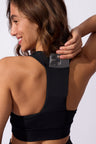 Top com Bolso Anticelulite Preto
