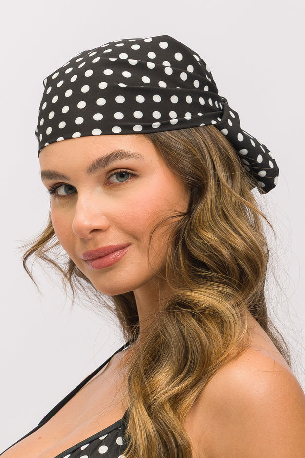 Lenço de Cabeça Poá