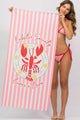 Toalha de Praia Lagosta