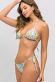 Biquíni Cortininha e Calcinha de Amarrar Limão