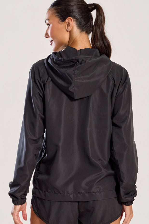 Jaqueta Corta Vento Preta
