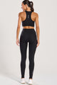 Conjunto Top e Legging com Bolso Preto