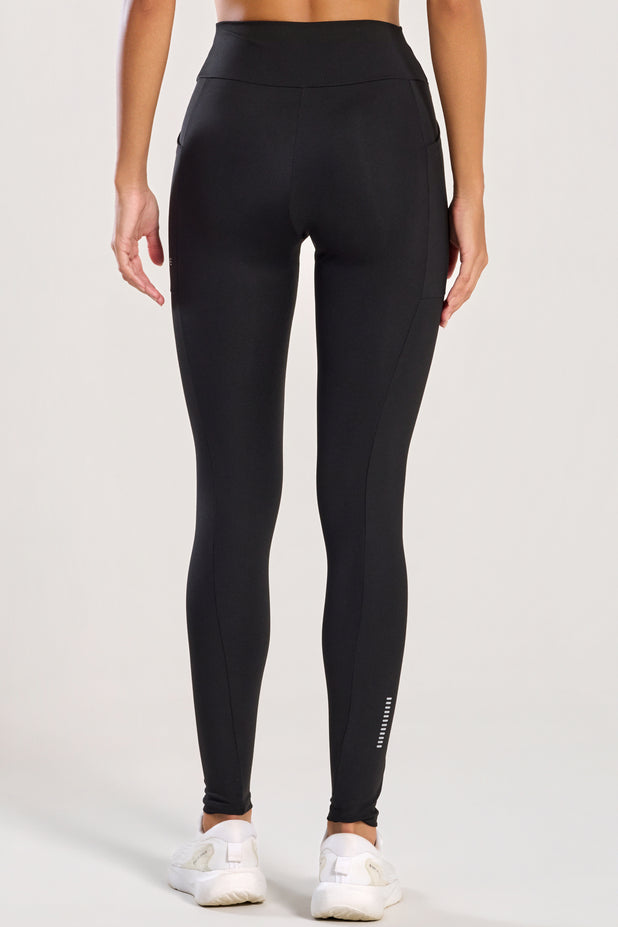 Legging com Bolso Lateral Preta