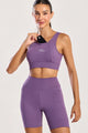 Top com Bolso na Frente Lilás