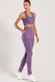Legging com Bolso Lateral Lilás