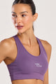 Top com Bolso nas Costas Lilás