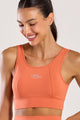 Top com Bolso na Frente Laranja