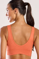 Top com Bolso na Frente Laranja
