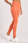 Legging com Bolso Lateral Laranja