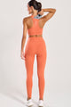 Conjunto Top e Legging com Bolso Laranja