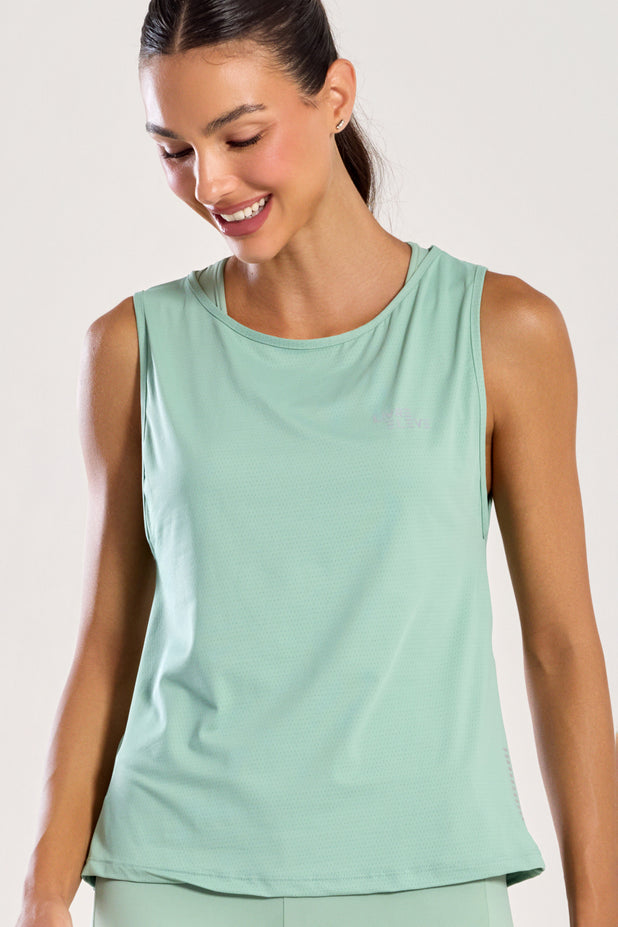 Regata de Corrida Verde Claro