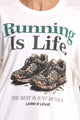 T-Shrit Oversized Running is Life