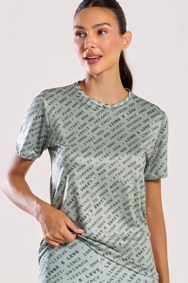 T-Shirt Furadinha Impulso Verde