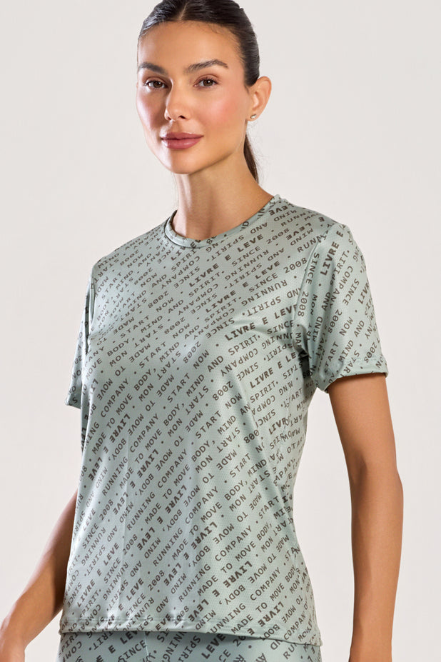 T-Shirt Furadinha Impulso Verde